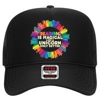Reading Is Magical Like A Unicorn Only Better Trucker Hat