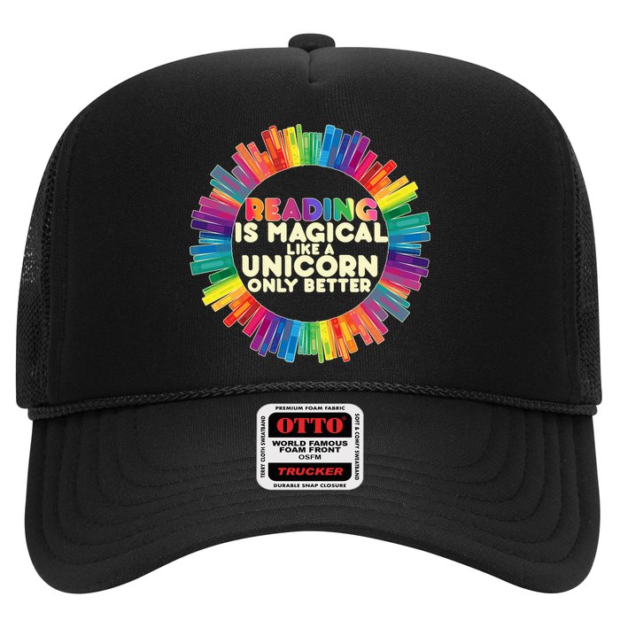 Reading Is Magical Like A Unicorn Only Better Trucker Hat