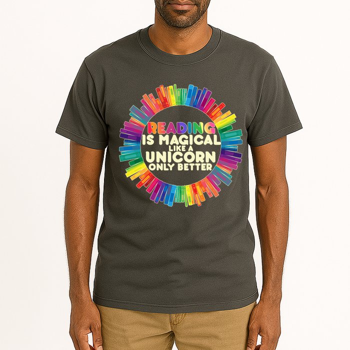 Reading Is Magical Like A Unicorn Only Better Tall T-Shirt