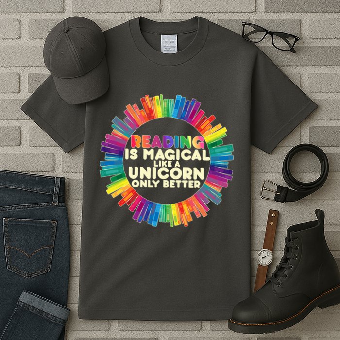 Reading Is Magical Like A Unicorn Only Better Tall T-Shirt