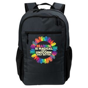 Reading Is Magical Like A Unicorn Only Better Daily Commute Backpack