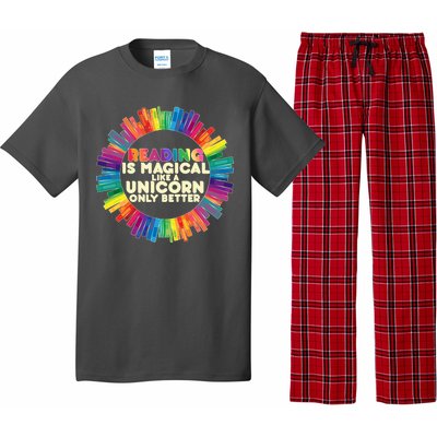 Reading Is Magical Like A Unicorn Only Better Pajama Set