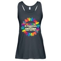 Reading Is Magical Like A Unicorn Only Better Ladies Essential Flowy Tank