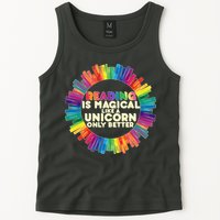 Reading Is Magical Like A Unicorn Only Better Tank Top