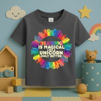 Reading Is Magical Like A Unicorn Only Better Toddler T-Shirt
