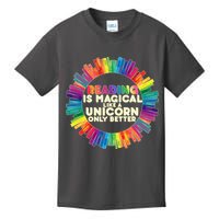 Reading Is Magical Like A Unicorn Only Better Kids T-Shirt