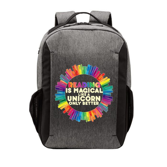Reading Is Magical Like A Unicorn Only Better Vector Backpack