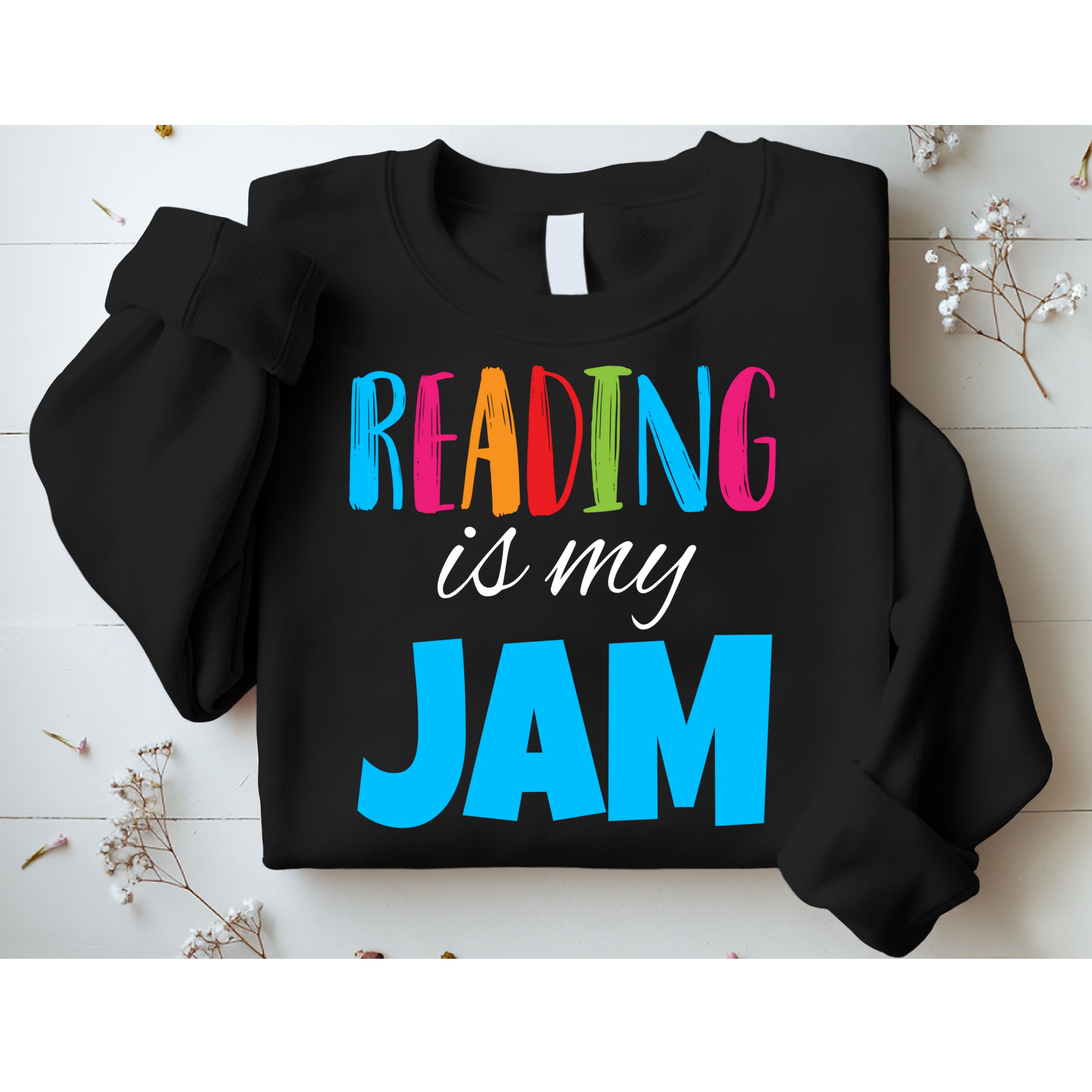 Reading Is My Jam Sweatshirt