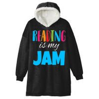 Reading Is My Jam Hooded Wearable Blanket