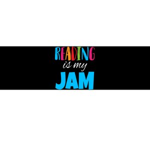 Reading Is My Jam Bumper Sticker