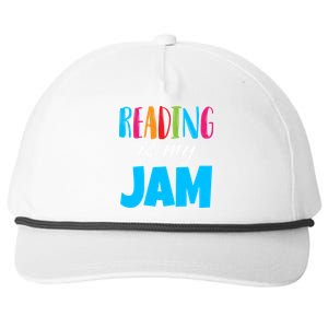 Reading Is My Jam Snapback Five-Panel Rope Hat