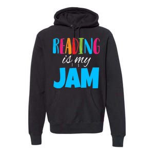 Reading Is My Jam Premium Hoodie