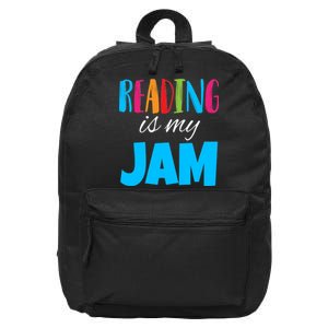 Reading Is My Jam 16 in Basic Backpack