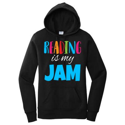 Reading Is My Jam Women's Pullover Hoodie