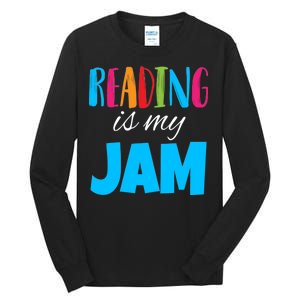 Reading Is My Jam Tall Long Sleeve T-Shirt