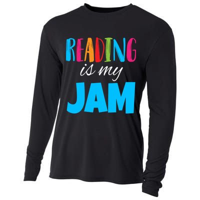 Reading Is My Jam Cooling Performance Long Sleeve Crew
