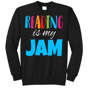 Reading Is My Jam Tall Sweatshirt