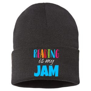 Reading Is My Jam Sustainable Knit Beanie