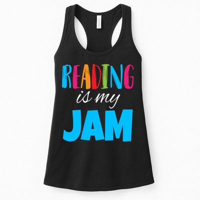 Reading Is My Jam Womens Tank Top