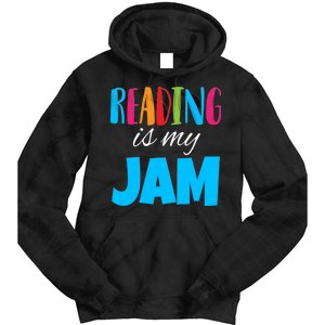 Reading Is My Jam Tie Dye Hoodie