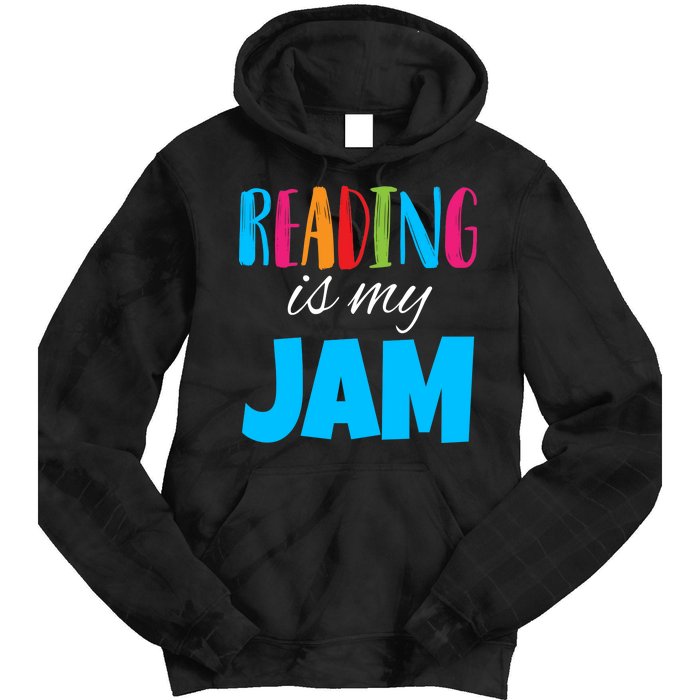 Reading Is My Jam Tie Dye Hoodie