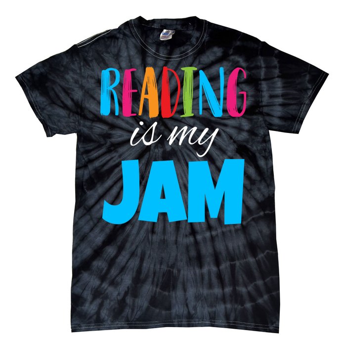 Reading Is My Jam Tie-Dye T-Shirt