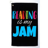 Reading Is My Jam Golf Towel