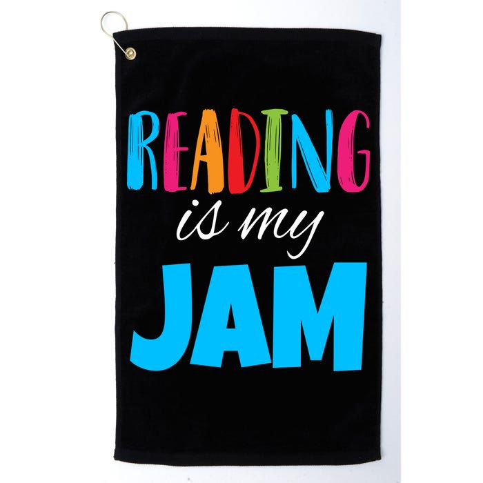 Reading Is My Jam Golf Towel