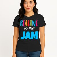 Reading Is My Jam Womens T-Shirt