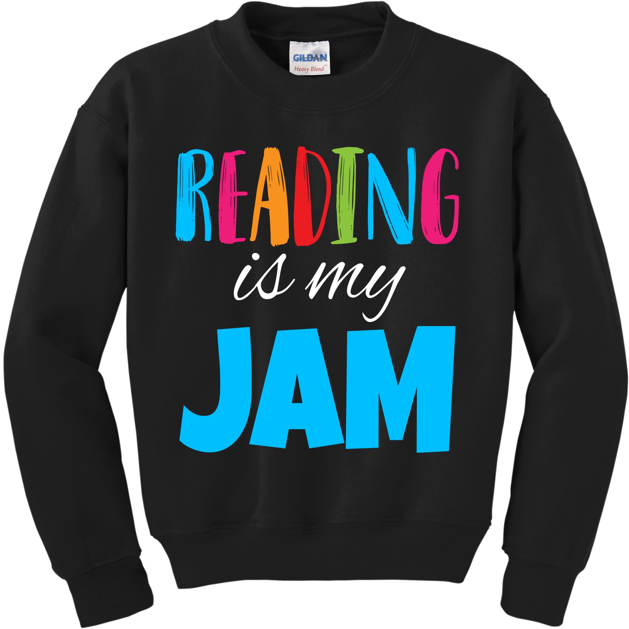 Reading Is My Jam Kids Sweatshirt