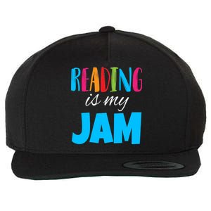 Reading Is My Jam Wool Snapback Cap