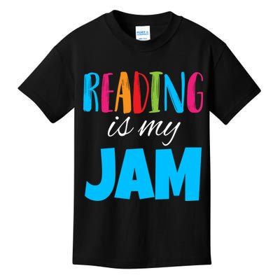 Reading Is My Jam Kids T-Shirt