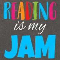 Reading Is My Jam Cotton Canvas Backpack