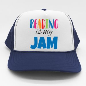 Reading Is My Jam Trucker Hat