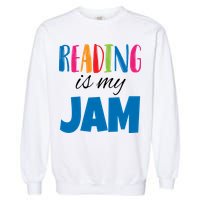 Reading Is My Jam Garment-Dyed Sweatshirt