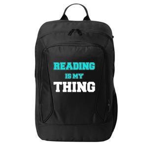 Reading Is My Thing City Backpack