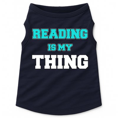 Reading Is My Thing Doggie Tank