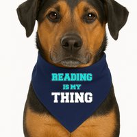 Reading Is My Thing USA-Made Doggie Bandana