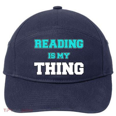 Reading Is My Thing 7-Panel Snapback Hat