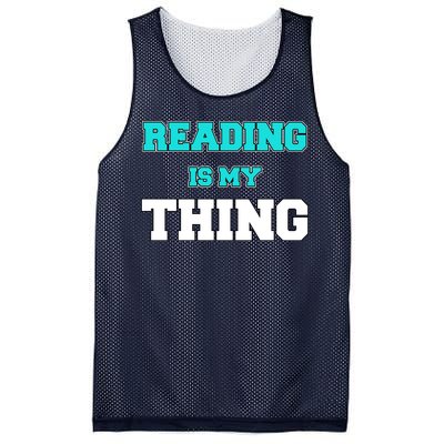 Reading Is My Thing Mesh Reversible Basketball Jersey Tank