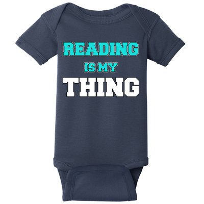 Reading Is My Thing Baby Bodysuit