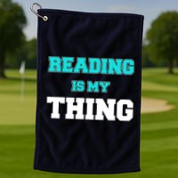 Reading Is My Thing Golf Towel