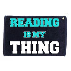 Reading Is My Thing Grommeted Golf Towel