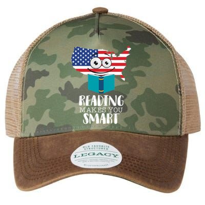 Reading Makes You Smart Legacy Tie Dye Trucker Hat