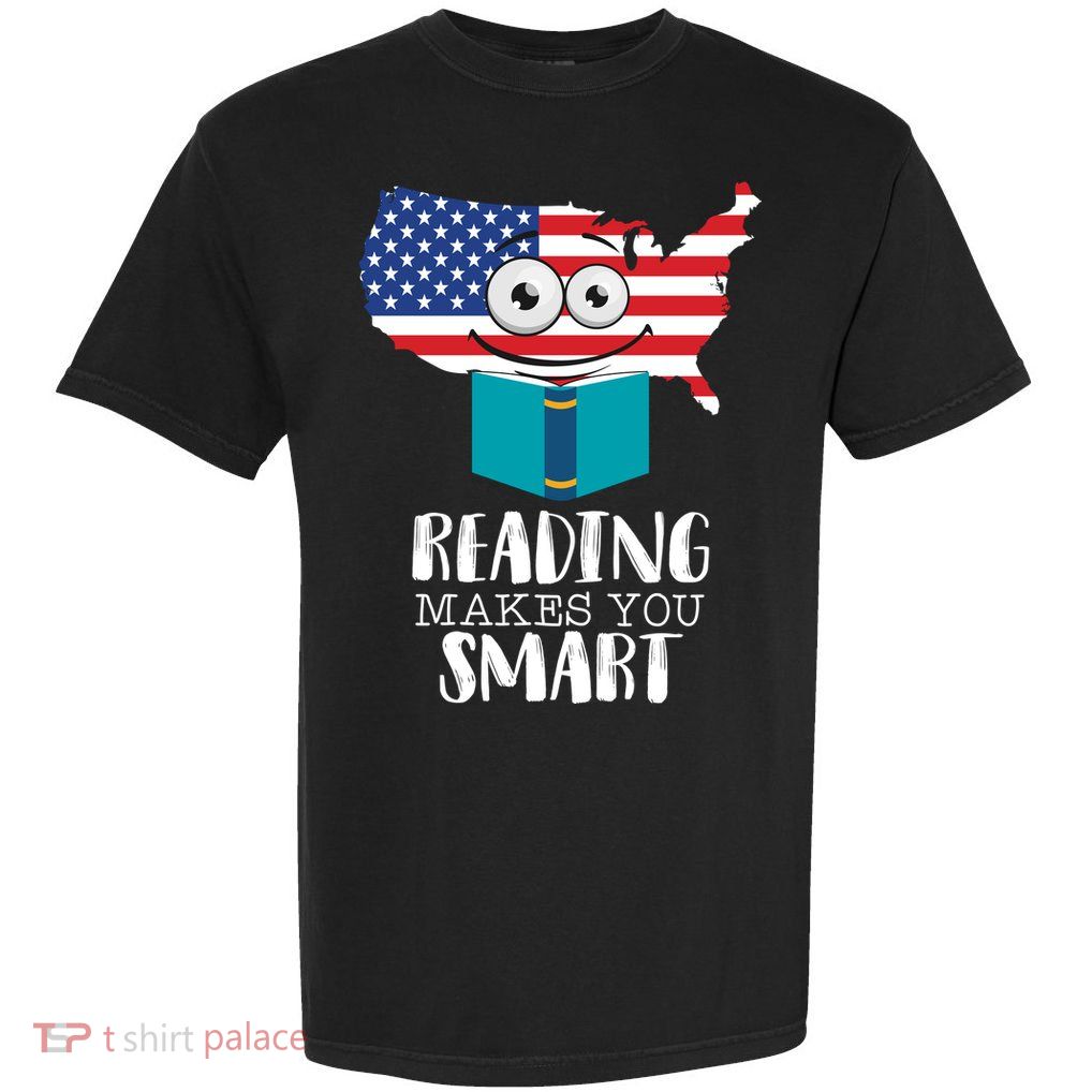 Reading Makes You Smart Garment-Dyed Heavyweight T-Shirt