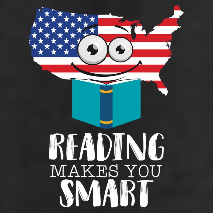 Reading Makes You Smart Crop Fleece Hoodie