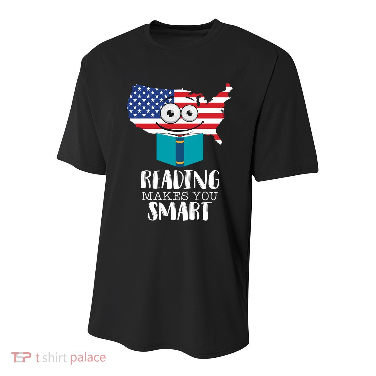 Reading Makes You Smart Youth Performance Sprint T-Shirt