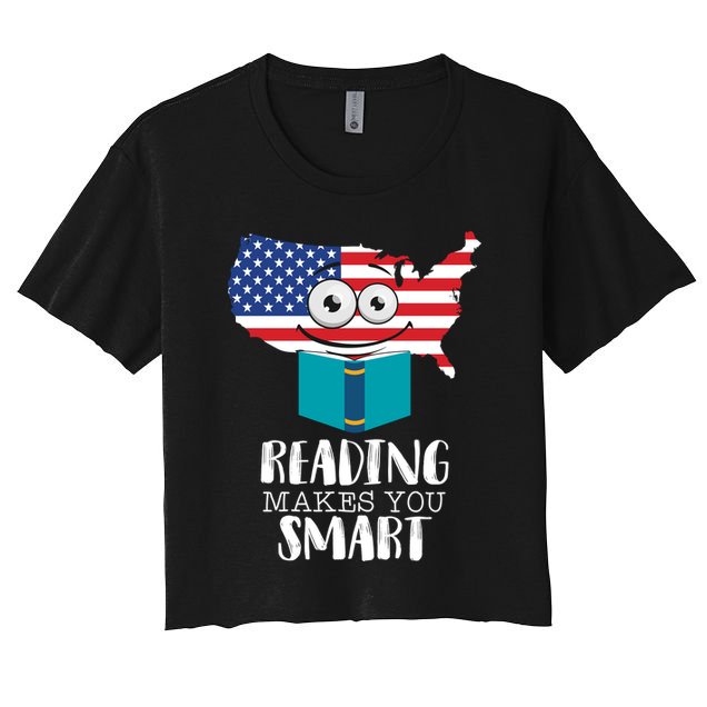 Reading Makes You Smart Crop Top