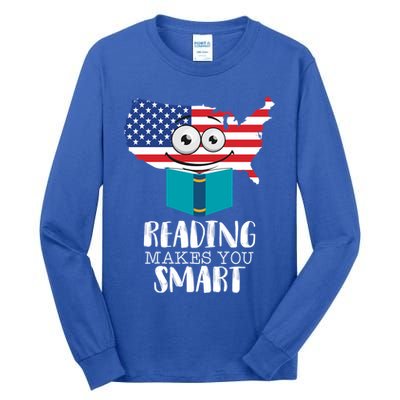 Reading Makes You Smart Tall Long Sleeve T-Shirt