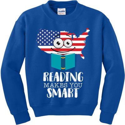 Reading Makes You Smart Kids Sweatshirt